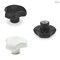 Elesa Solid knobs, VTT.50-SST-M10-SAN-C1 VTT-SST-SAN - alternate 1